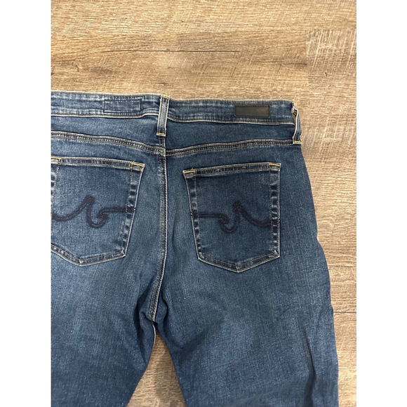 Women's Adriano Goldschmied AG Farrah skinny Jeans, Denim, 32R, Blue - Picture 5 of 8